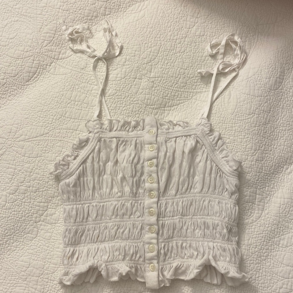 Smocked tank top from Urban Outfitters